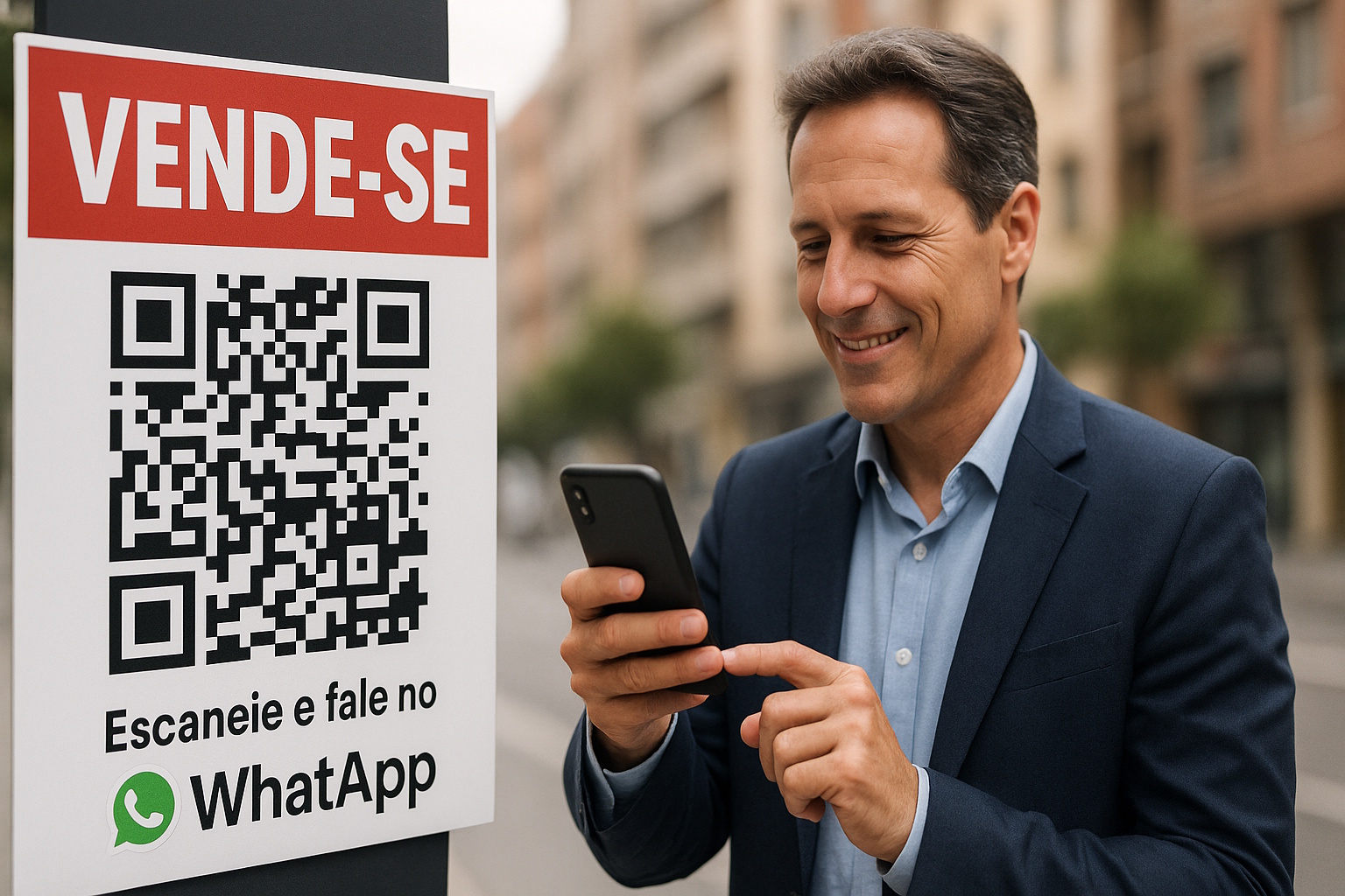 QR Code para Corretores de Imóveis: Guia Completo para Etiquetas e Panfletos